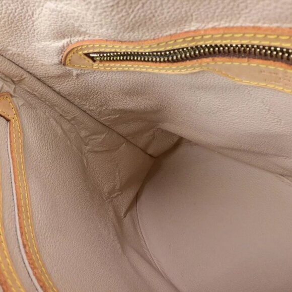 LOUIS VUITTON BUCKET PM Shoulder Tote Bag Monogram Leather Brown M42238 98KA454 - Picture 14 of 16